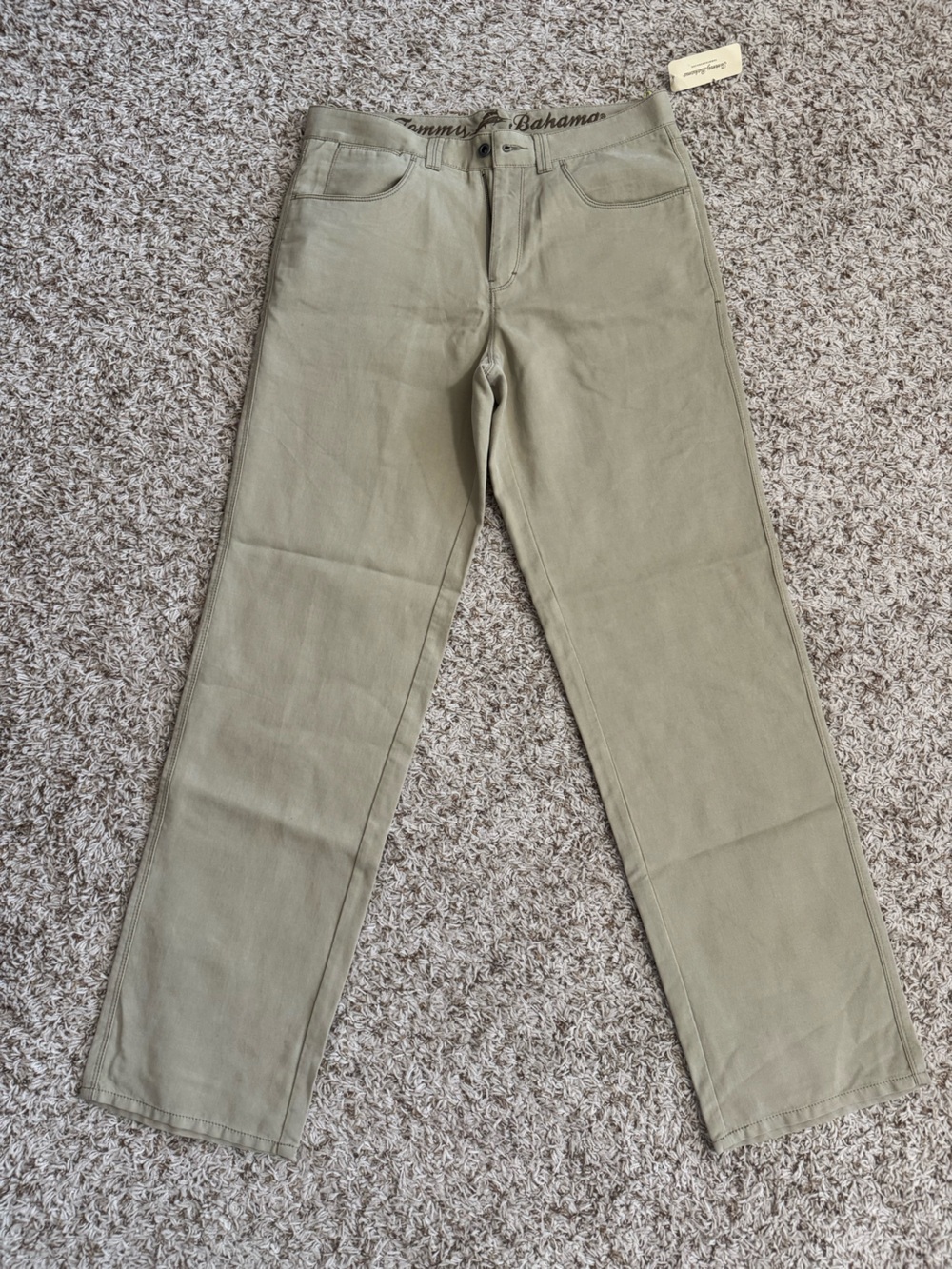 Tommy Bahama Men's Tan Pants